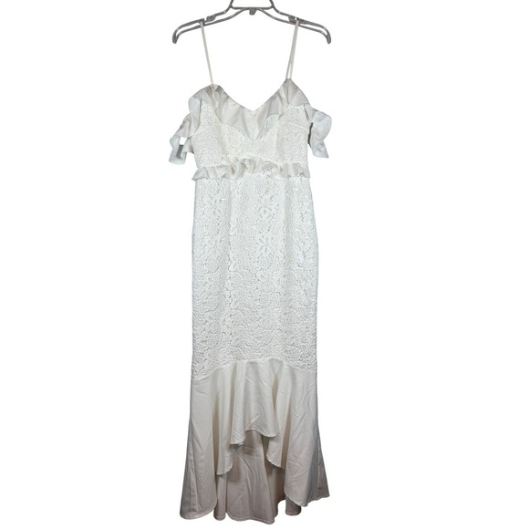 NWT Two Sisters The Label, Bride, High Low Dress, Size 4 - Picture 4 of 13